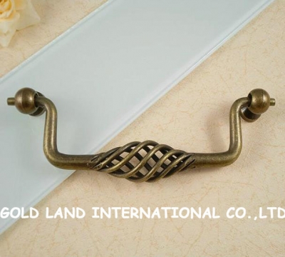 128mm Free shipping zinc alloy furniture cabinet drawer handle [KDL Zinc Alloy Antique Knobs &am]
