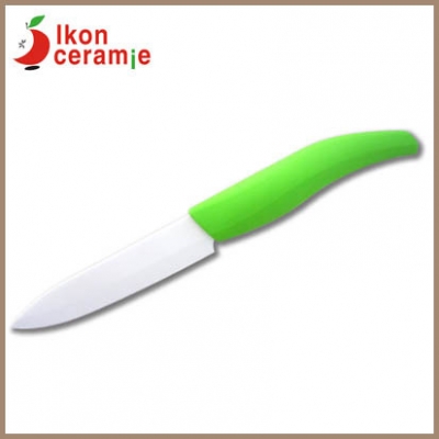 China Ceramic Knives,5 inch 100% Zirconia Ikon Ceramic Fruit Knife.(AJ-5001W-AG)