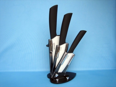 New Arrival! High Quality Ceramic Knife Sets 4\5\6inch+Ceramic Peeler+Holder(free shipping)