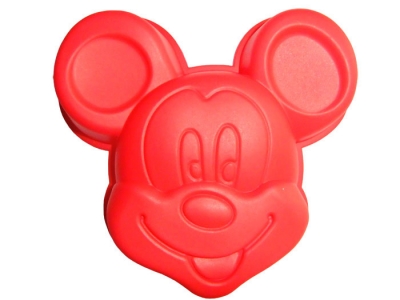 New Soft Silicone Mickey Shape Silicone Mold For Microwave Chocolate Mold Cupcake Mold