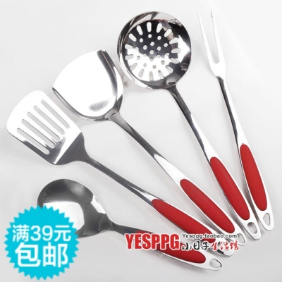 Stainless steel kitchenware piece set spatula set cooking spoon spatula spoon loushao