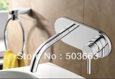 Wall Mounted Bathroom Basin Faucet Bath Mixer Tap Chrome Faucet Sink Faucet Basin Mixer L-0211