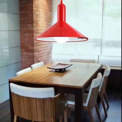 aluminum shade pendant lights for dining room modern single hanging lighting kitchen lamps semi-cirle fashion pendant lamp led [pendant-lights-2085]