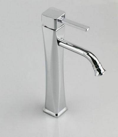bathroom basin waterfall mixer tap brass faucet, chrome finish TR7874