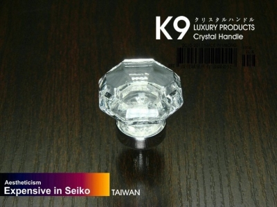 (4 pieces/lot) 33mm VIBORG K9 Glass Crystal Knobs Drawer Handle& Cabinet Pulls &Drawer Knobs, SA-954-PSS