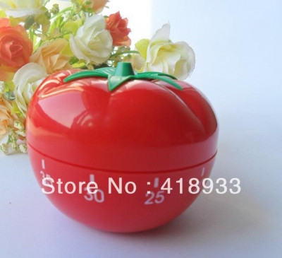 1PCS Tomato shape kitchen reminder Vegetables Countdown Tomato-shaped timer E281 FREE SHIPPING [Kitchenware 108|]