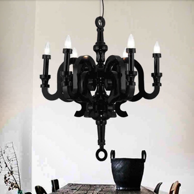 2015 white black moooi retro chandelier lamp roma chandelier lustre de indoor lights industrial metal lamps e14 bulbs