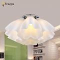 2016 top fashion plated new glass ceiling lights indoor lighting led luminaria abajur modern lamp for living room lamps for home