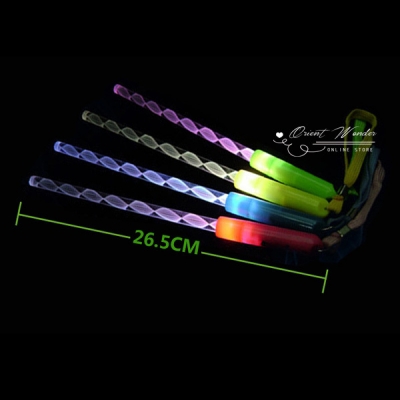 5pcs/lot 3 modes acrylic glow stick light colorful light up stocks for concert wedding party decoration cheering props