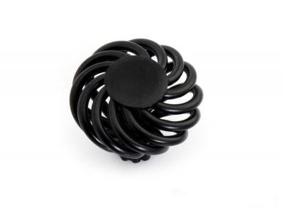 European Style Furniture Black Birdcage Kitchen Cabinet Handle ( D:32MM H:30MM ) [Wrought Iron Handle and Knobs 25]