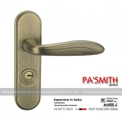 VIBORG Top Quality Security Entry Door Mortise Lever Lock Set, Keyed Entry Door Lock Set,A10317-AB [Entry Door Lock Set 71|]