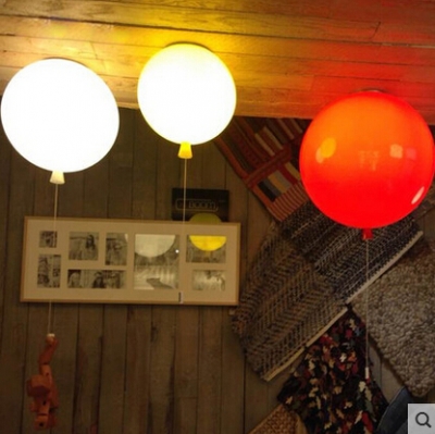 modern brief lamps acrylic round ball ceiling light child light multicolour balloon lamp