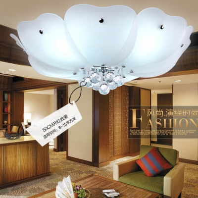 modern simple crystal ceiling luminaire d50cm 70cm