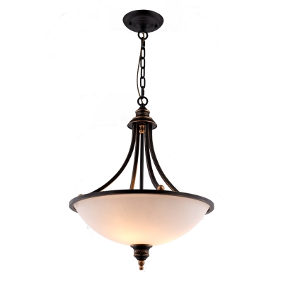 vintage chandeliers light 3 lights glass shades black painting e26 e27 bulbs chandeliers for living room hallway
