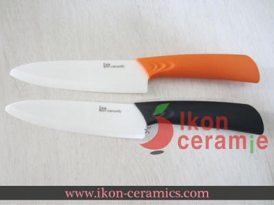 wholesale Promotion selling High Quality Zirconia 6" ceramic knife 2-piece Ikon Ceramic Knife sets(SYOB))