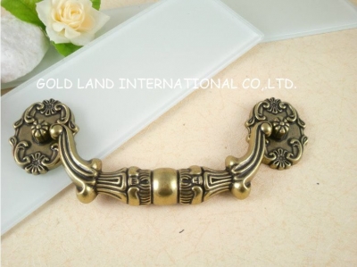 140mm Free shipping bronze-colored zinc alloy antique handles / doors drawer wardrobe cabinet handle