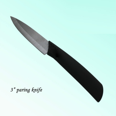 3" 3inch Black Blade Straight handle Paring Knife Set Ceramic Cutlery Knives Hight Quality ceramic knife free shipping
