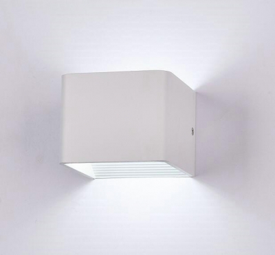 3w cool white modern led wall lamp 6w wall sconce white indoor lighting lamp ac85-265v led wall light