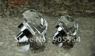 D25mmxH34mm crystal drawer knob/zinc alloy knob/kitchen cabinet door knobs