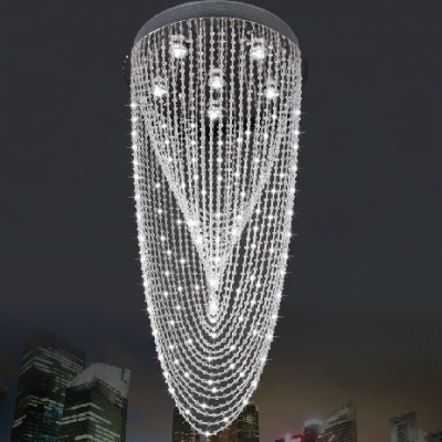 contemporary lighting 6 gu10 light dia 50cm,height 100cm