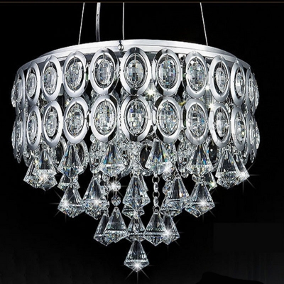 crystal chandelier modern home fitment lighting fixtures led flush mount remote control chandeliers wireless lamps for kitchen