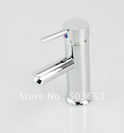 single hole bathroom tap chrome brass finish basin waterfall mixer faucet YS7799
