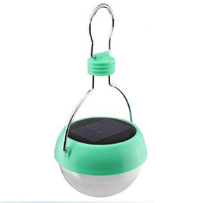 solar powered camping lantern lamp outdoor portable rechargeable led hanging garden lamp waterproof travel bulb light