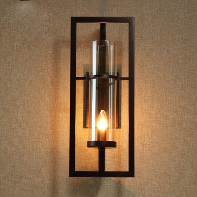 vintage wall light wall sconces bronze painting e14 e12 glass wall lamp for bed room bath room