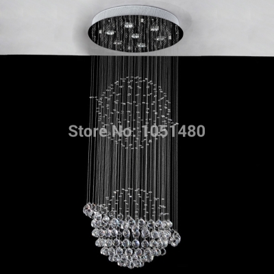 wholes hang wire contemporary crystal chandelier lamp dia60*h150cm
