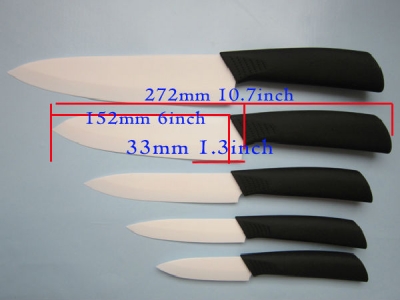 100PCS/lot 6" 6inch wholesale Slip Ceramic Kitchenware Vogue Health Utility Knives Kithchen Chef Knife Hight Quality