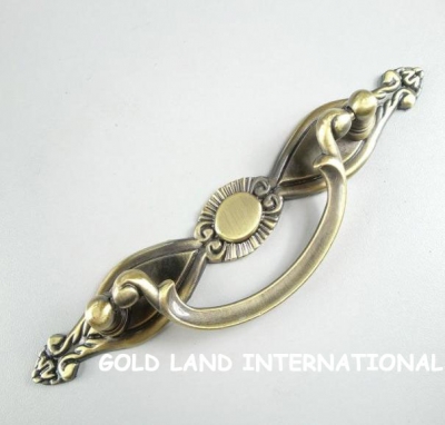 84mm Free shipping zinc alloy furniture handles wardrobe and cupboard drawer dresser handle