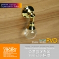 FREE SHIPPING(50 PCs) Deluxe VIBORG K9 Glass Crystal Knobs Drawer Handles&Cabinet Knobs&Cupbord Handles&Drawer Knobs,SA-959-PVD