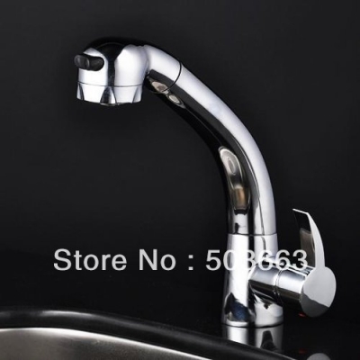 Professional Chrome kitchen Sink Pull Out Faucet Mixer Tap Vanity Faucet L-2604