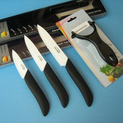 Victory 6pcs gift set , 3 inch+4 inch+5 inch+Peeler Ceramic Knife Sets, CE FDA Certified,Free Shipping