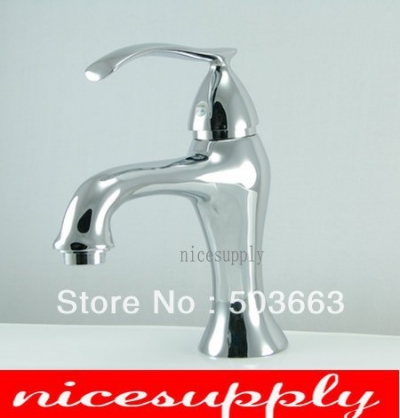 brand new chrome Faucet bathroom sink mixer tap vanity faucet b385