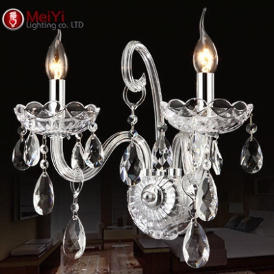 luxury wall sconce lighting european-style wall lights mirror front lamp bedside lamp crystal lamp wall lamp bedroom