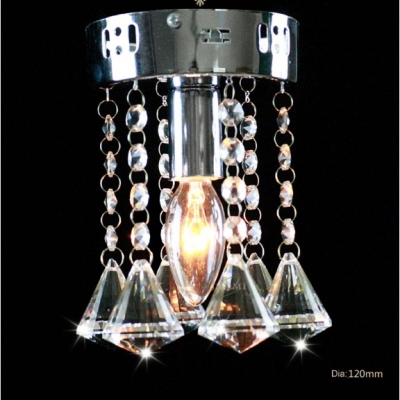 modern design crystal small chandeliers 120mm 110-240v