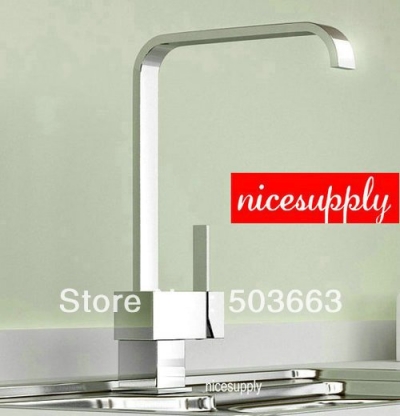 nice Vessel faucet chrome finish kitchen sink Mixer tap kitchen swivel faucet Vanity faucet L-1602