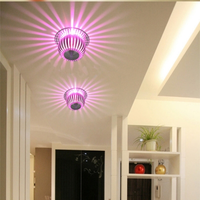 novelty ceiling lighting 90-260v 3w lantern led ceiling lamp ktv bar decoration corridor lights hallway lamp