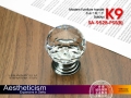 (4 pieces/lot) 30mm VIBORG K9 Glass Crystal Knobs Drawer Pulls & Cabinet Handle &Drawer Knobs, SA-952B-30PSS