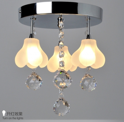 200mm lustre lustres de cristal flower chandelier 110v or 220v [modern-chandelier-5646]