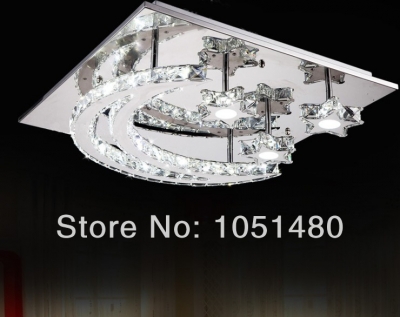 2014 s romantic crystal led ceiling lamp , modern bedroom light