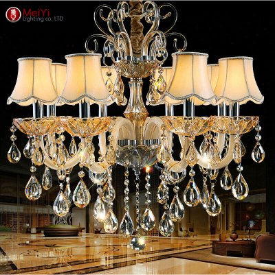 2016 top fasion chandeliers candle crystal light pendant lamp lighting for living room modem lights indoors lamps