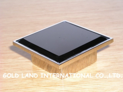 32mm L80xW80xH25mm Free shipping crystal glass furniture drawer knob [Crystal Glass Handles & Knob]