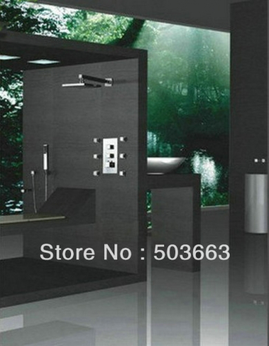 New Bathroom Termostatica Doccia Set rubinetto Spray SeiCorpo S-535