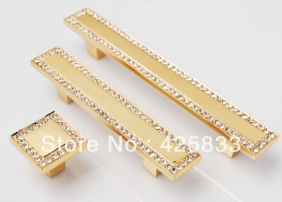 Single 24K Gold Antique Brass Plating ?Zinc Alloy Diamond Cabinet Furniture Drawer Pull Knob Handle [Zinc Alloy Antique Bronze Handle]