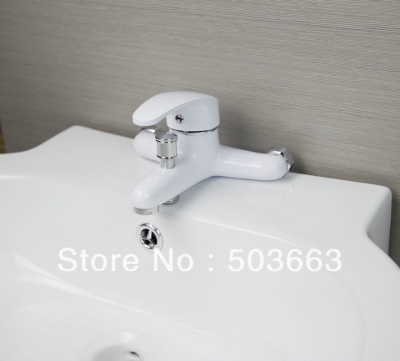Spray painting Finish Bathroom Wall Mounted Basin Mixer Tap Sink Faucet Vanity Faucet Bath Faucet Mixer Tap L-3663