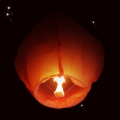 (6 pcs) sky kongming lanterns paper chinese wishing lantern air balloon for wedding party decoration