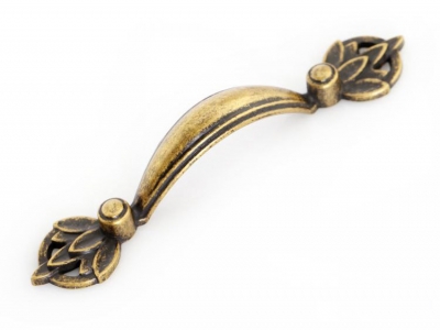 Classical style Bronze Antique Style Drawer Cabinet Pull Handle( C.C:64mm L:128mm)