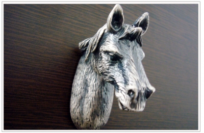 Free shipping 5pcs/lot Design Horse Head European Classical Cabinet Wardrobe Pull handle and knob